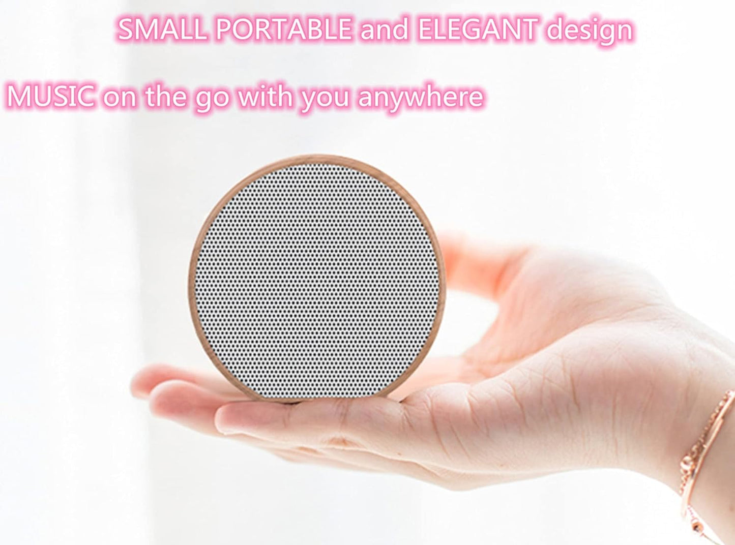 Wireless Speakers, Portable Bluetooth Speaker with IPX4 Waterproof, Perfect Small Size, HD Sound, Wireless Bluetooth Speaker