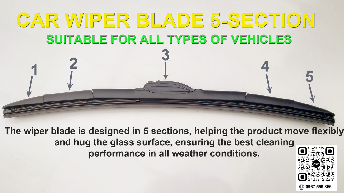 5-Section Multi-Function Car Wiper Blade (VK5)